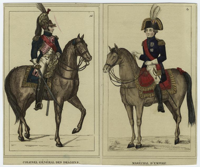 Colonel Général des Dragons ; Marécal D'Empire - NYPL Digital Collections