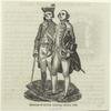 Costume of British infantry officers, 1780