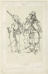 British soldiers armed with rifles and swords, A. D. 1660-1685