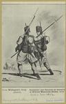 Sergeant and private of infantr[y] in winter marching order, 1813