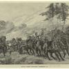 Royal Horse Artillery limbering up