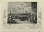 Departure of Grenadier Guards from Trafalgar Square, Feb'y. 22, 1854 on their route to the East