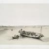 Slave boat on the Nile - View looking towards the pyramids of Dashour and Saccara