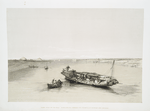 Slave boat on the Nile - View looking towards the pyramids of Dashour and Saccara