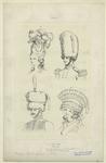 Head-dresses of guardsman & horse artilleryman