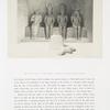 Sanctuary of the temple of Aboo- Simbel, Nubia
