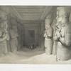 Interior of the temple of Aboo Simbel