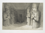 Interior of the temple of Aboo Simbel
