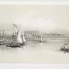 General view of the ruins of Luxor, from the Nile