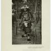 A samurai in full armor, the original patron of damaskeening in Japan