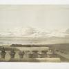 Libyan chain of mountains, from the temple of Luxor.