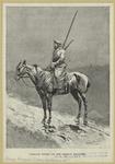 Cossack picket on the German frontier