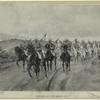 Lancers on the march, 1892