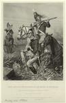 Lee's cavalry skirmishing at the Battle of Guilford