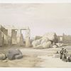 Fragments of the great colossi , at the Memnonium.