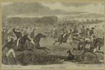 Cavalry charge in Virginia