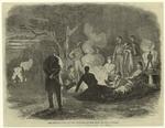 The bivouac fire at the outposts of our army on the Potomac