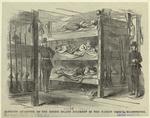 Sleeping quarters of the Rhode Island Regiment in the Patent Office, Washington