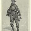 Infantryman in field costume
