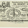 Wilson & Gill manufacturing goldsmiths & silversmiths, 134, Regent St., London, W