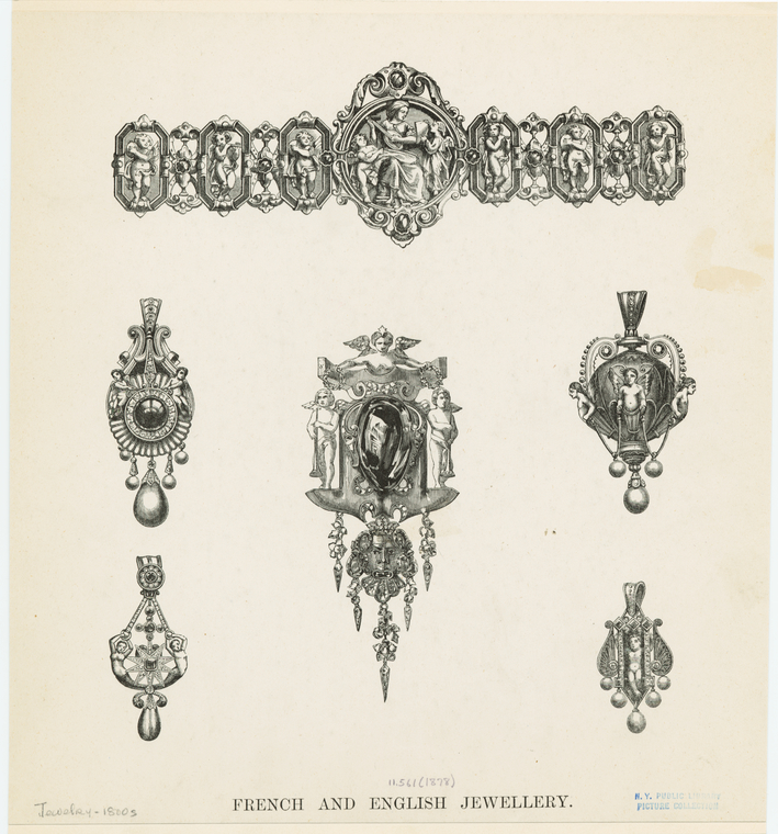 French and English jewellery - NYPL Digital Collections