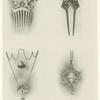 Combs and pendants wrought by Max Peinlich