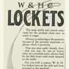 W & H Co. lockets