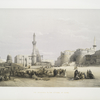 The entrance to the citadel of Cairo