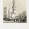 Minaret of the principal mosque in Siout, Upper Egypt