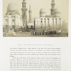 Tomb of the Memlooks, Cairo, with an Arab funeral.