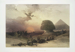 Approach of the Simoom - desert of Gizeh.