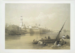 View on the Nile - Ferry to Gizeh