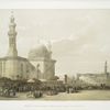 Mosques of Sultan Hassan, from the great square of the Rameyleh