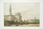 Mosques of Sultan Hassan, from the great square of the Rameyleh