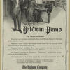 Advertisement for the Baldwin piano