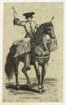Un timbalier à cheval.