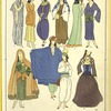 Skirts, trouser, draperies