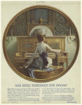 The Estey residence pipe organ.