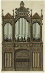 Romanesque style organ.