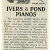 Ivers & Pond pianos.