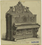 Piano, from Hallet, Davis and Co., of Boston.