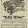 Advertisement for Hallet, Davis & Co. pianos.