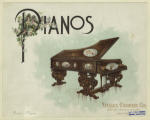 Pianos -- Siegel Cooper Co., Sixth Ave, 18th and 19th Sts., New York.
