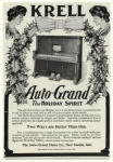Advertisement for the Krell auto-grand piano.