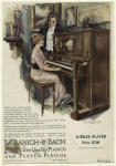 Advertisement for the Kranich & Bach player piano.