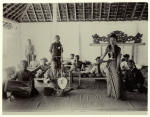 Dancer with gamelan orchestra at Garut, Java, ca. 1921.