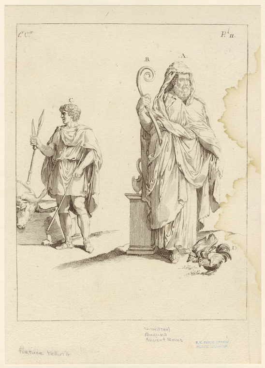 Digital Collections - Augurs, ancient Rome