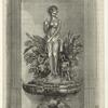 Large dining-room fountain in lead gilt from the hotel of Le Normand d'Etioles, farmer-general, rue de Sentier, Paris