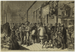 A character scene in the emigrant waiting room of the Union Pacific Railroad depot at Omaha
