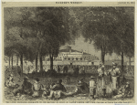 The labor exchange -- emigrants on the Battery in front of Castle Garden, New York